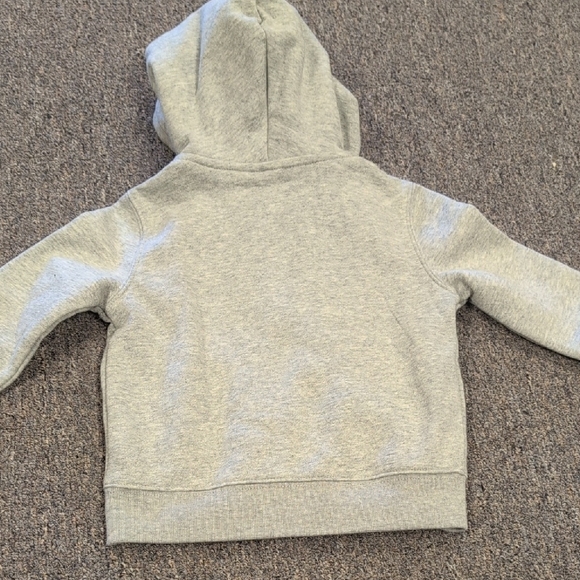 GAP Kids Light Gray Zip-Up Hoodie - Picture 4 of 5